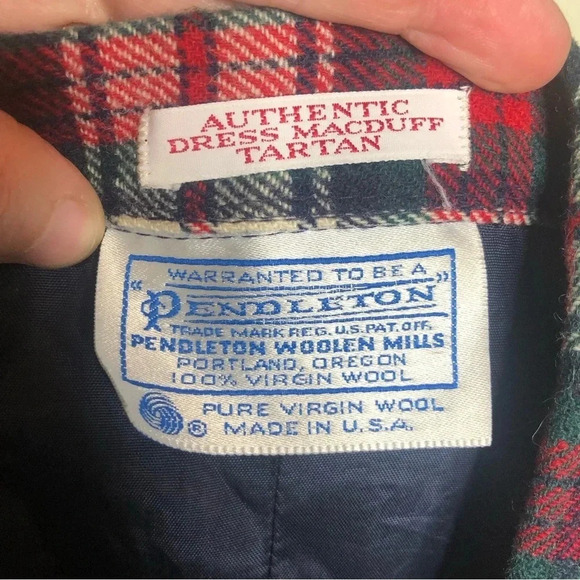 Pendleton Wool Skirt MacDuff Tartan Vintage Size 20W - Picture 7 of 8